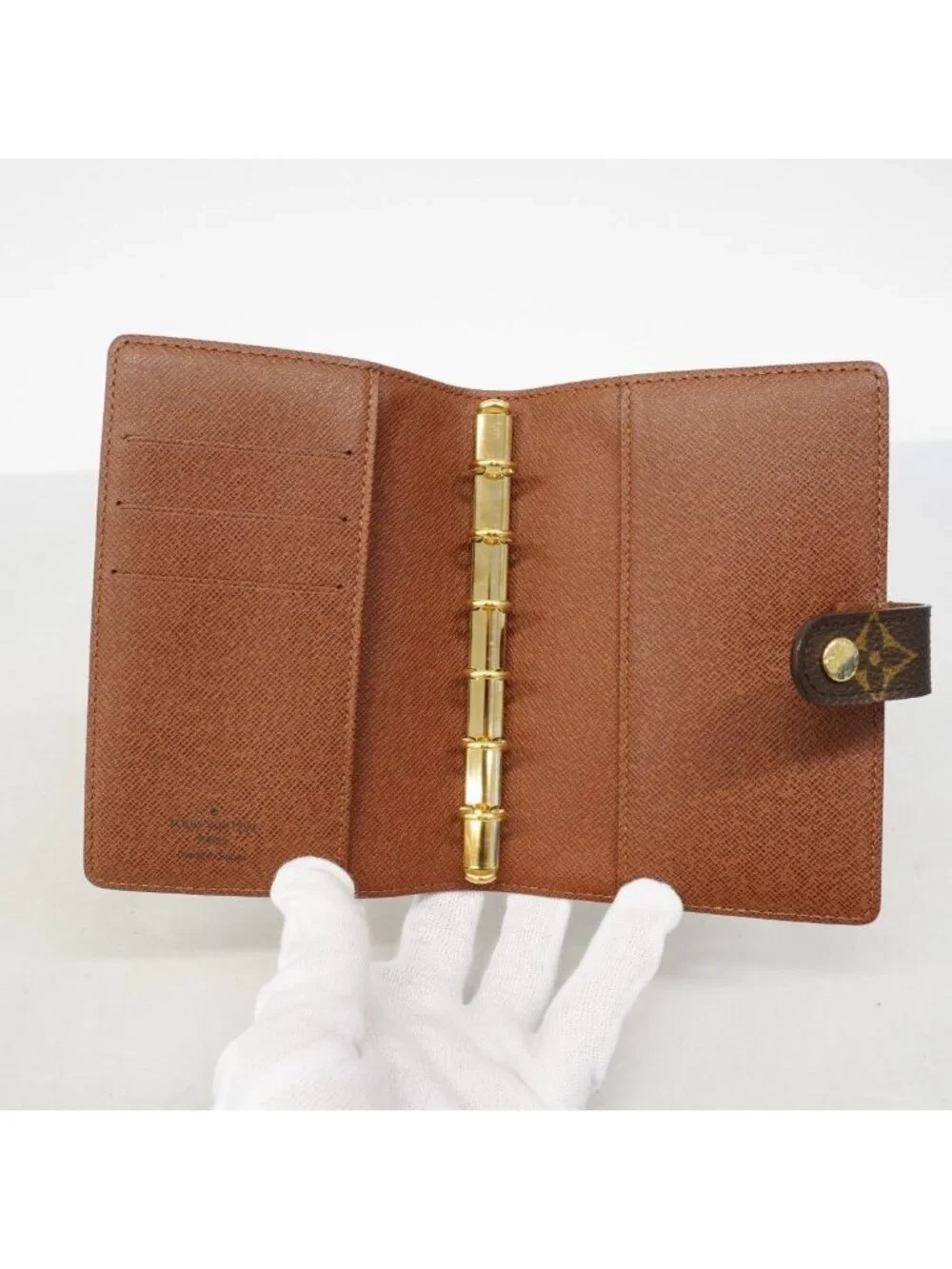 Louis Vuitton Notebook Cover Monogram Agenda PM Brown